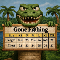 "Gone Fi$hing" Anmly Tee V1