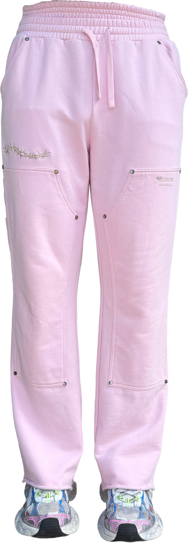 @your.handle wearing pink ALGC sweats