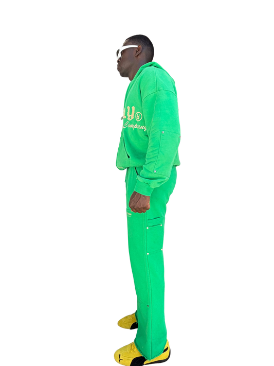 ALGC PROTOTYPE - 1  GREEN HOODIE