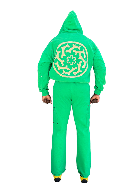 ALGC PROTOTYPE -1  GREEN SWEATPANTS