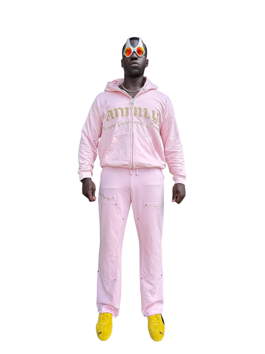 ALGC PROTOTYPE -1  PINK SWEATPANTS