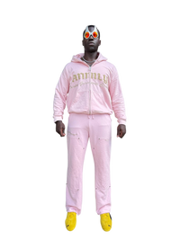 ALGC PROTOTYPE -1  PINK SWEATPANTS