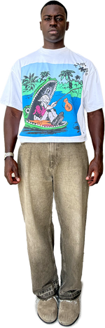 "Gone Fi$hing" Anmly Tee V1