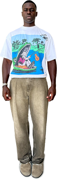 "Gone Fi$hing" Anmly Tee V1