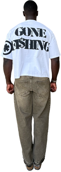 "Gone Fi$hing" Anmly Tee V2