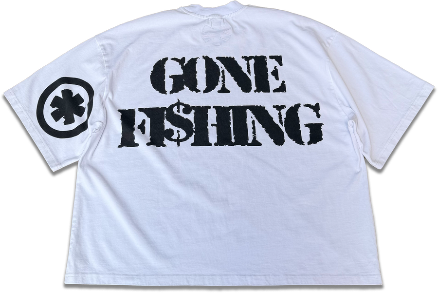 "Gone Fi$hing" Anmly Tee V2
