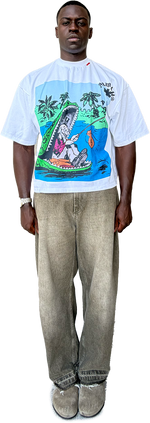 "Gone Fi$hing" Anmly Tee V2