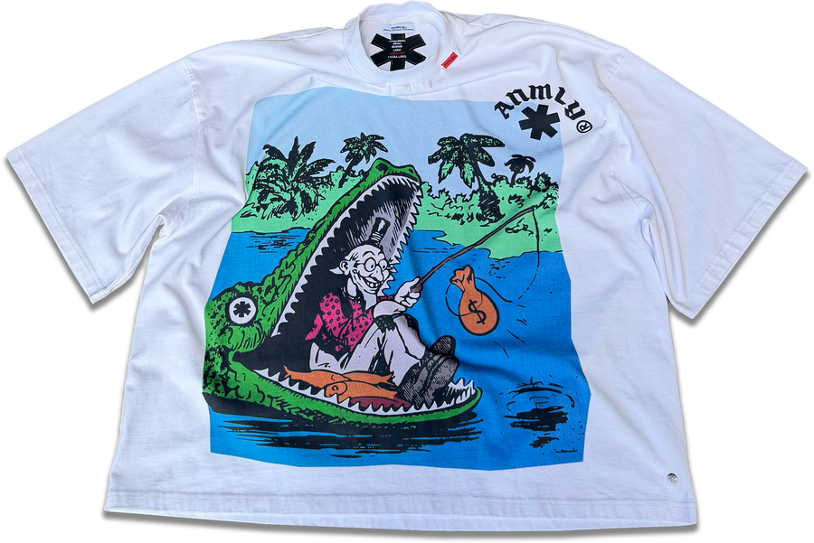 "Gone Fi$hing" Anmly Tee V2