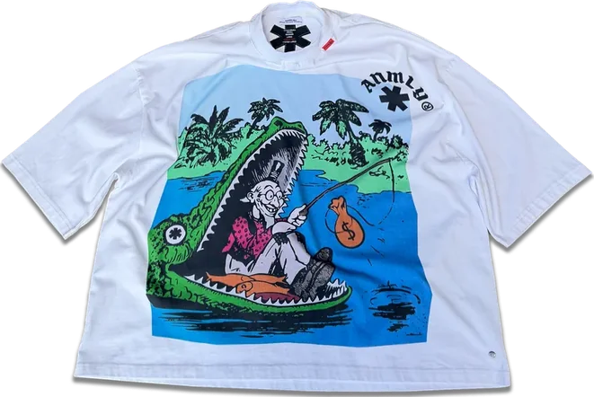 "Gone Fi$hing" Anmly Tee V2